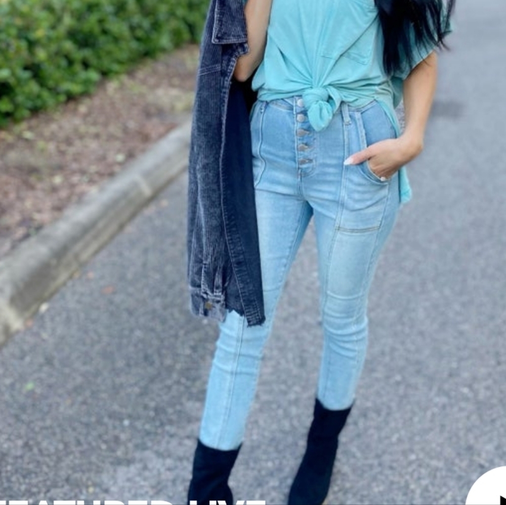 Risen high rise Jeans